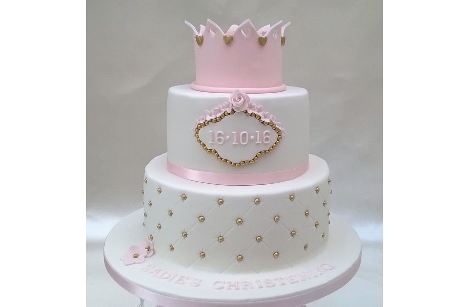 №195 Торт "Розовая корона"