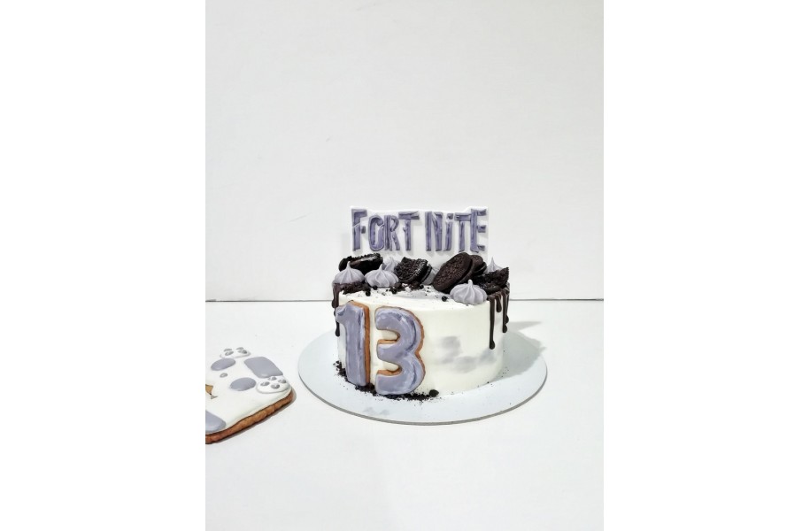 №101 Детский торт "Fortnite"